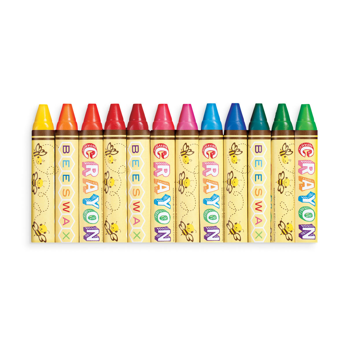 Crayons 24 Pack Brilliant Bee - Bobangles
