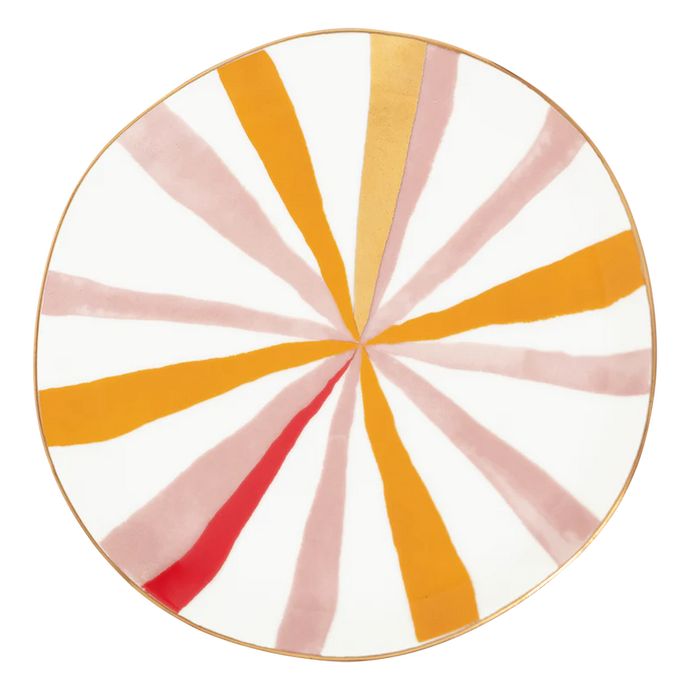 Joyful Stripes Plate