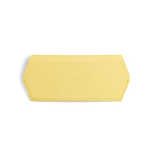 Load image into Gallery viewer, Leather Glasses Case | Yellow