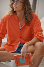 Load image into Gallery viewer, Peta Oversized Shirt | Flame Vacay