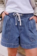 Load image into Gallery viewer, Darcy Relaxed Short | Fresh Indigo