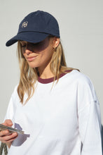 Load image into Gallery viewer, Pip Everyday Cap | Navy/Ecru Stitch