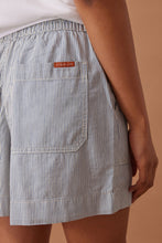 Load image into Gallery viewer, Weekender Short | Fresh Blue Stripe
