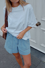 Load image into Gallery viewer, Phoebe Premium Tee / White