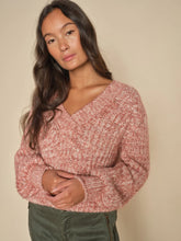 Load image into Gallery viewer, Jaylin V-neck Knit Rosette