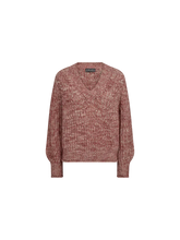 Load image into Gallery viewer, Jaylin V-neck Knit Rosette
