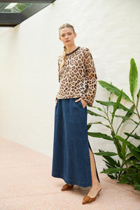 Leopard Knit