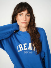 Load image into Gallery viewer, Celli O-LS Sweatshirt | Blue Lolite