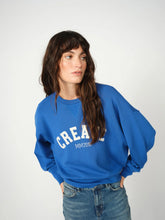 Load image into Gallery viewer, Celli O-LS Sweatshirt | Blue Lolite
