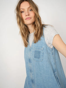 Aya Denim Dress | Light Blue