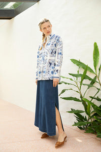 River Bird Shirt | White