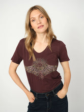 Load image into Gallery viewer, Nadine O-SS Deco Tee | Fudge