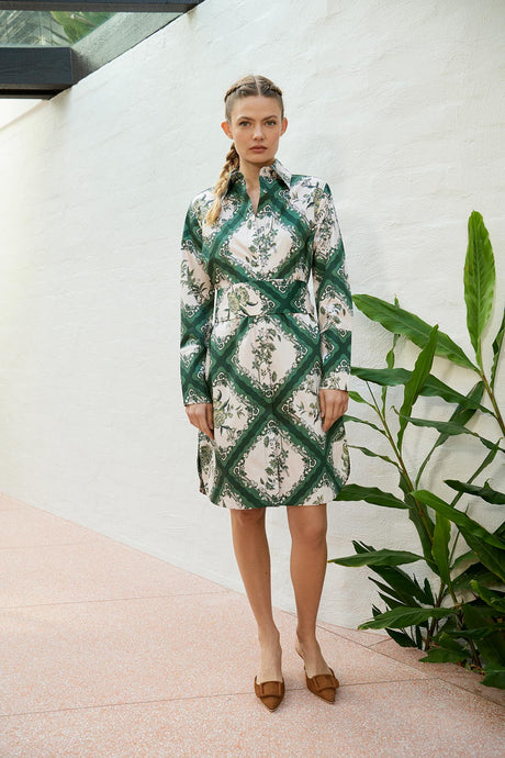 River Dahlia Shirt Dress