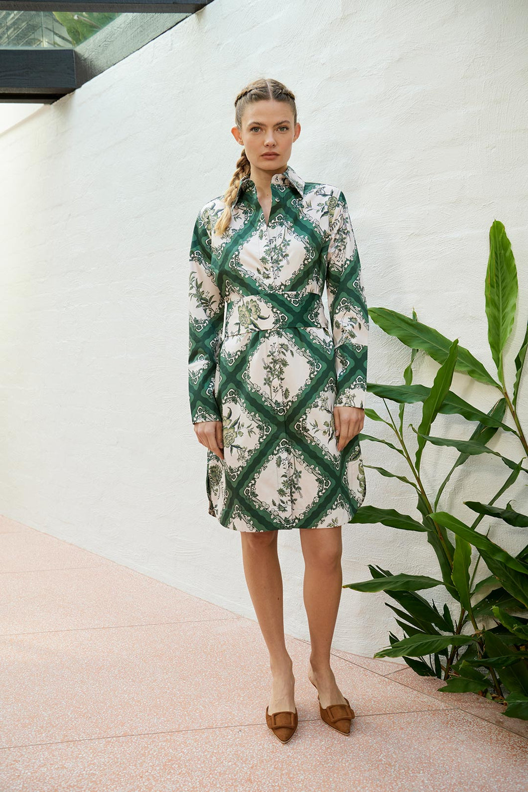 River Dahlia Shirt Dress