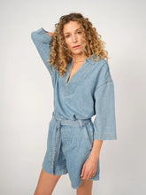 Load image into Gallery viewer, Meggi Denim Shorts | Light Blue