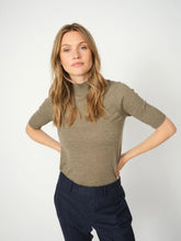 Load image into Gallery viewer, Relena Turtleneck SS Knit | Falcon