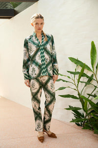Chloe Dahlia Blouse | Green