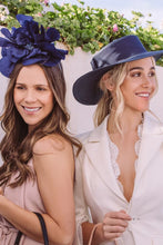 Load image into Gallery viewer, Cindy Fascinator | Navy