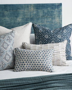 Jaisalmer Denim Linen Cushion