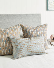 Load image into Gallery viewer, Adras Tobacco Linen Cushion