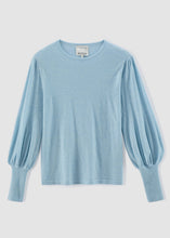 Load image into Gallery viewer, Always Bell Sleeve Pullover | Pale Blue