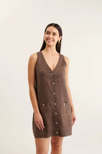 Tani Linen Dress