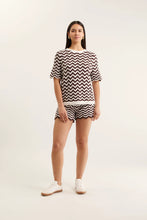 Load image into Gallery viewer, Rae Top | Choc/Ivory