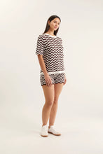 Load image into Gallery viewer, Rae Top | Choc/Ivory