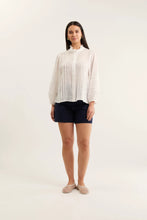 Load image into Gallery viewer, Paris Ramie Blouse In Ivory