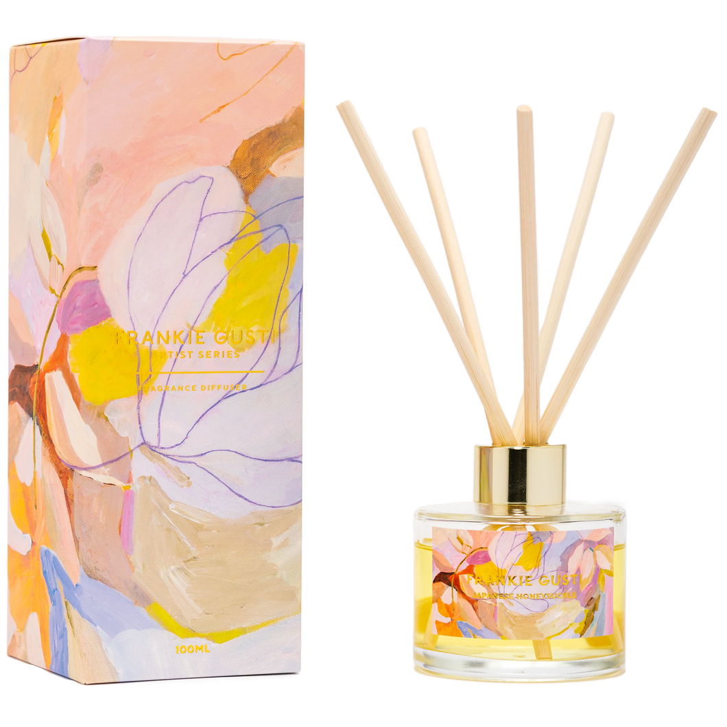 Artist Series Diffuser | Japanese Honeysuckle | Jade Fisher