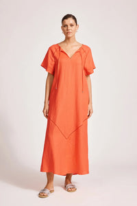 Miramar Maxi Dress | Coral