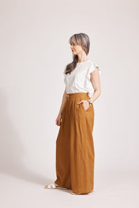 Miramar Palazzo Pant | Caramel