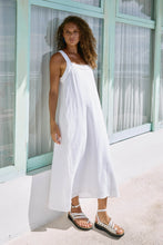 Load image into Gallery viewer, Miramar Tank Maxi Dress | White