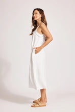 Load image into Gallery viewer, Miramar Tank Maxi Dress | White