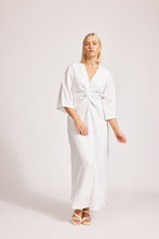 Load image into Gallery viewer, Miramar Twist Maxi Dress | White
