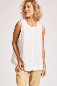 Miramar Tank Top | White