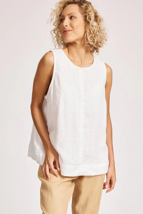 Miramar Tank Top | White