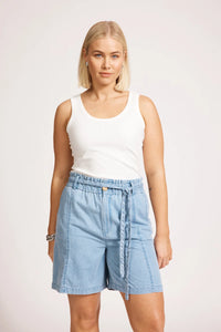 Melenia Denim Short | Denim