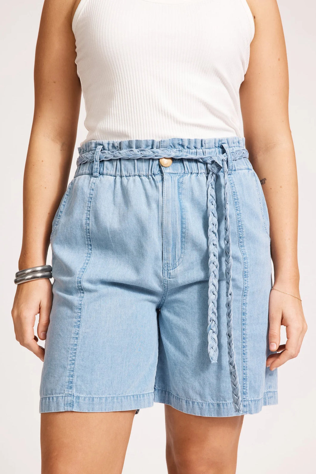 Melenia Denim Short | Denim