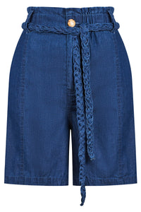 Melenia Denim Short | Indigo
