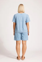 Load image into Gallery viewer, Melenia Denim Top | Denim