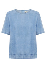 Load image into Gallery viewer, Melenia Denim Top | Denim