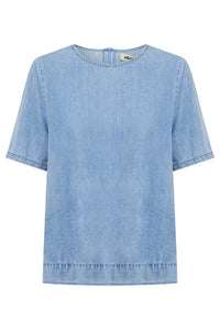 Melenia Denim Top | Denim