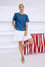 Load image into Gallery viewer, Melenia Denim Top | Indigo