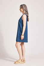 Load image into Gallery viewer, Melenia Denim Tank | Indigo
