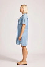 Load image into Gallery viewer, Melenia Denim Shirt Dress | Denim