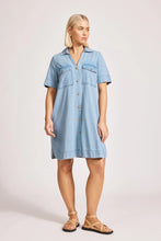Load image into Gallery viewer, Melenia Denim Shirt Dress | Denim