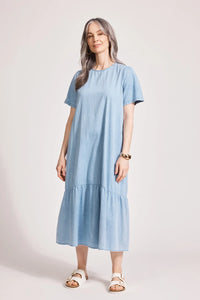 Melenia Denim Dress | Denim