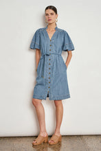 Load image into Gallery viewer, Honor Dress | MId Wash Denim