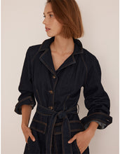 Load image into Gallery viewer, Boston Denim Shirt Dress | Indigo